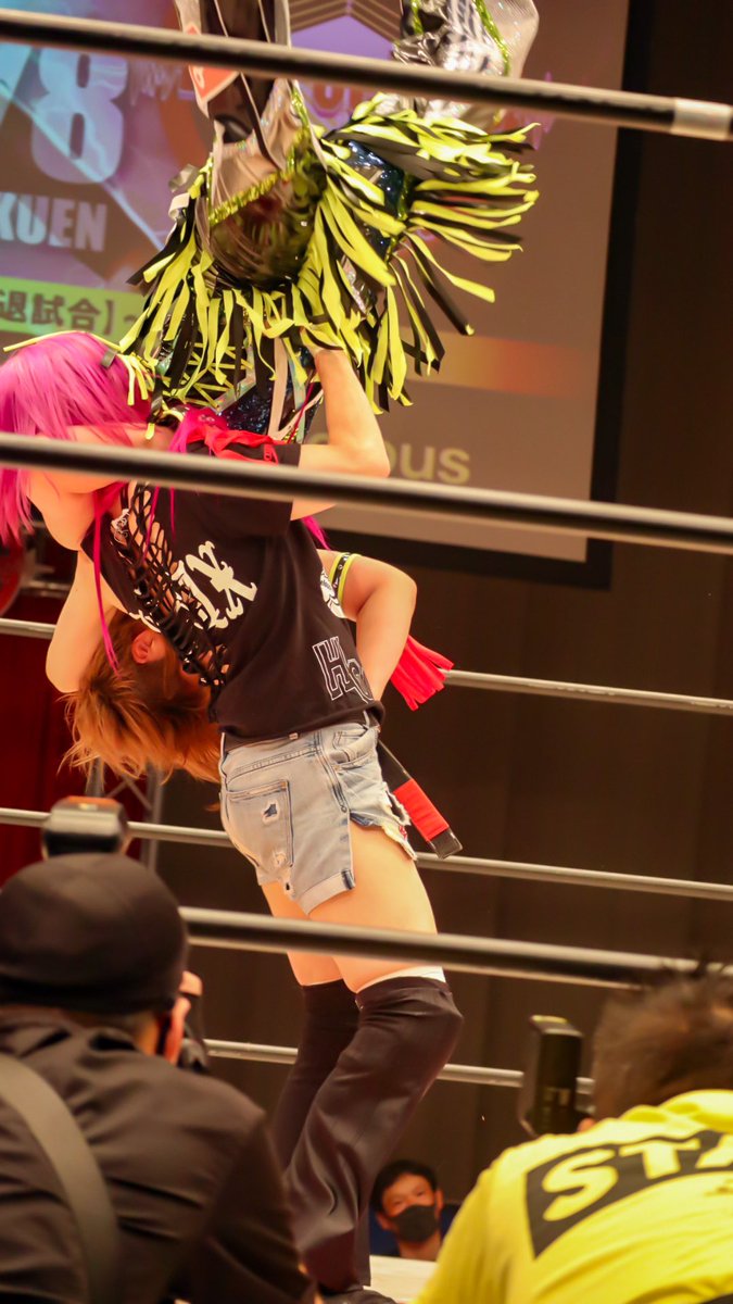 Ko0289's tweet photo. #Marvelouspro 8月8日後楽園ホール大会、#KAORU 選手引退興行!
この気迫溢れる表情からの匠さんにブレーンバスター!
#KAORUさんありがとう #KAORUさんのすきなところ #WFIX https://t.co/LSCEF25czL