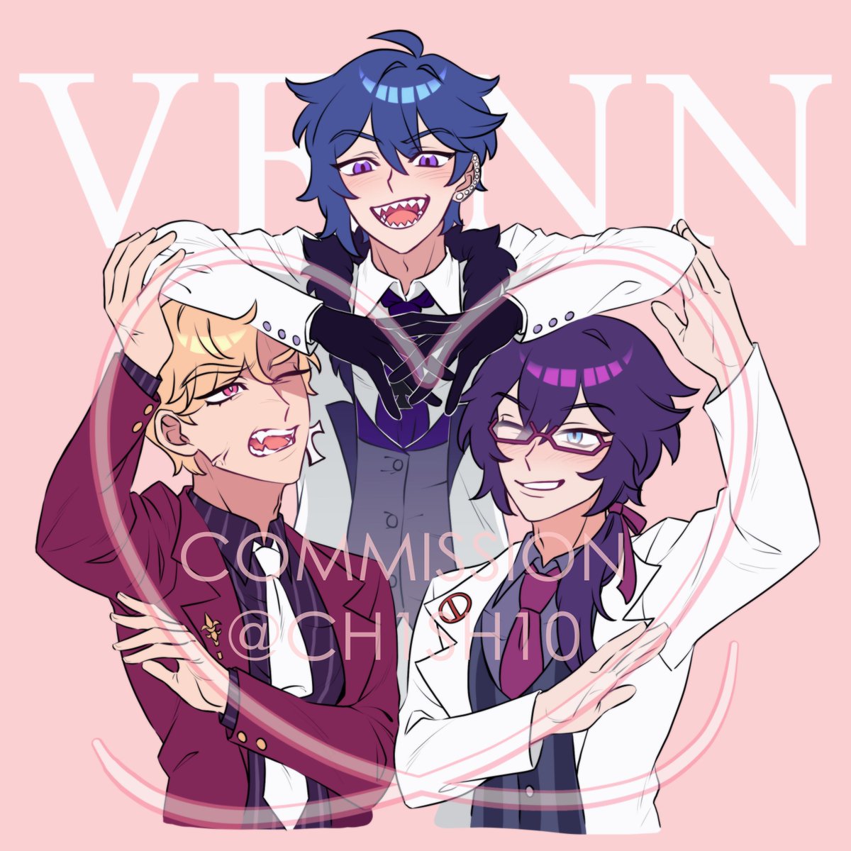 「remaining YCH comms!! 」|cheese. Sakuracon 3102 ➡️ Doujima G69のイラスト