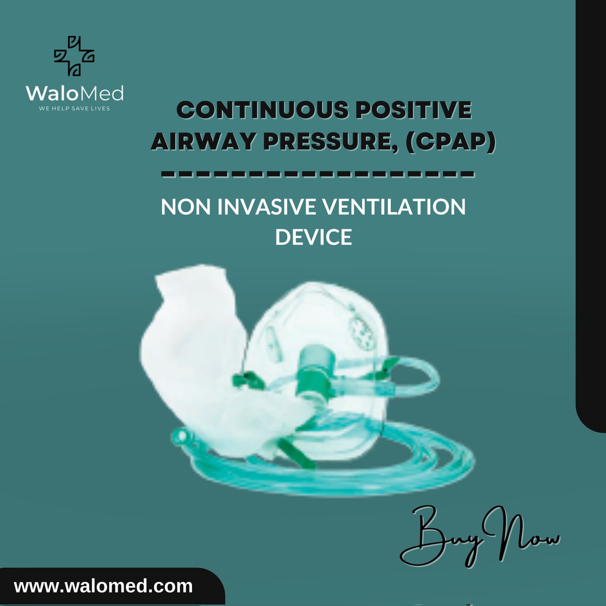 Walomed_'s tweet photo. Continuous positive airway pressure (CPAP) is a type of positive airway pressure that is used to deliver a set pressure to the airways that is maintained throughout the respiratory cycle, during both inspiration and expiration.

Get Your's Now!

Contact us:
☎️: +1 504 313 4085 https://t.co/BBQlPpe7n9