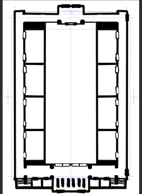 学校の間取りってこんな感じか?(よくわかってない_(:3」 ∠)_ 