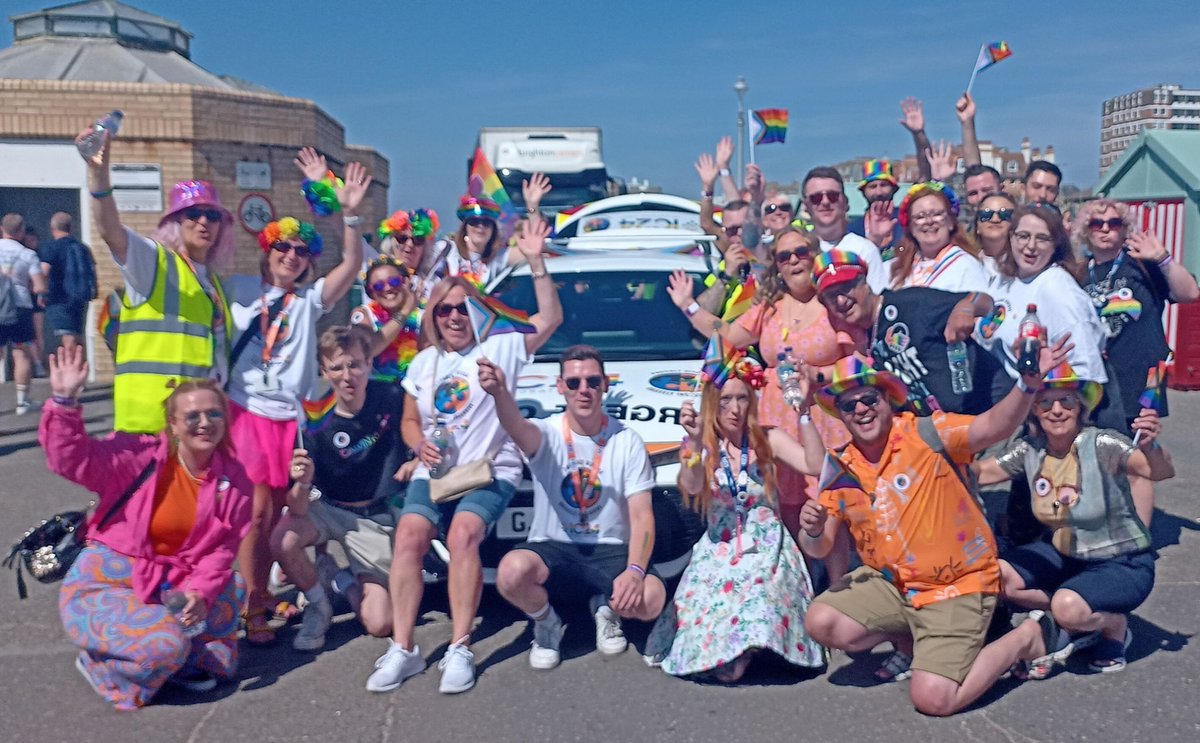 🏳️‍🌈 We can't believe it is already two weeks since we attended Brighton Pride - what a great day celebrating diversity and unity! ❤️ You can read more about our journey here ow.ly/nvGi50KotTu #MadeToBeBrave #WeStandTogether