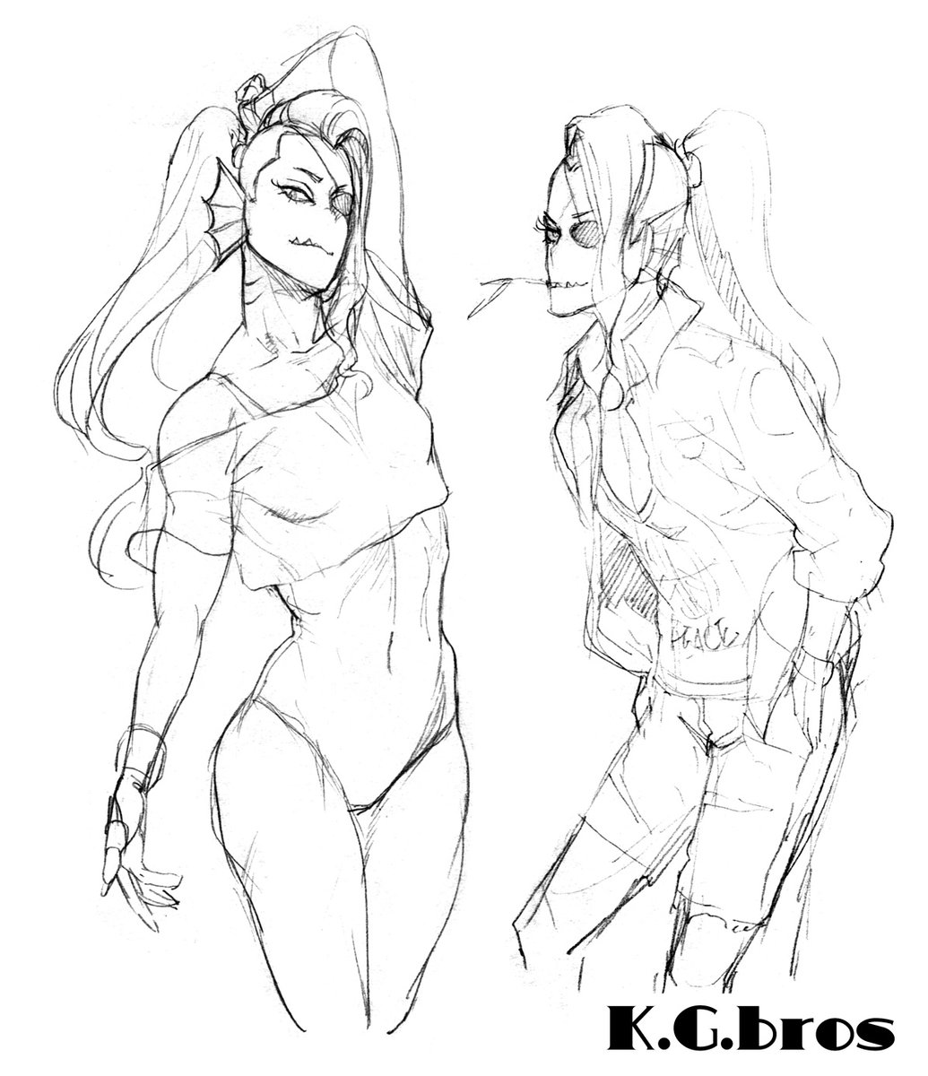 ◎落書き
『アンダーテール』は結構前にプレイしたのに
何故か衝動的にモリモリ描いてましたw 