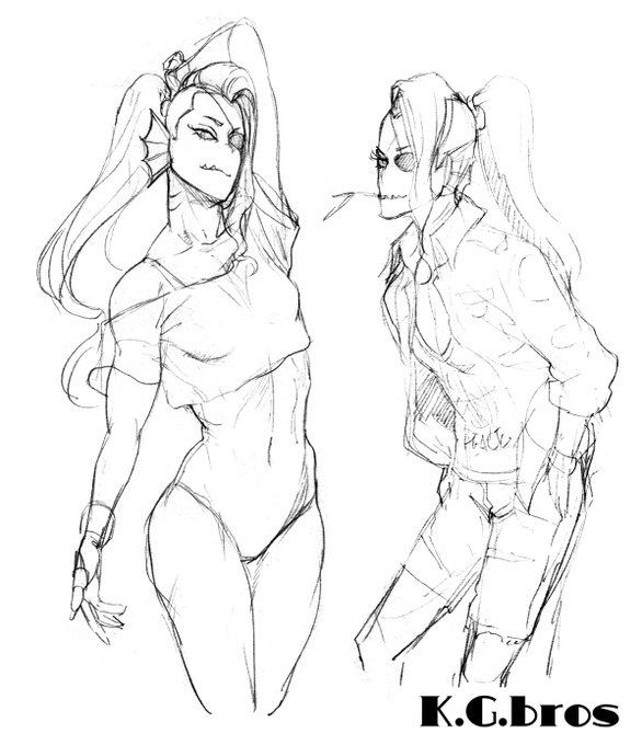 ◎落書き
『アンダーテール』は結構前にプレイしたのに
何故か衝動的にモリモリ描いてましたw 