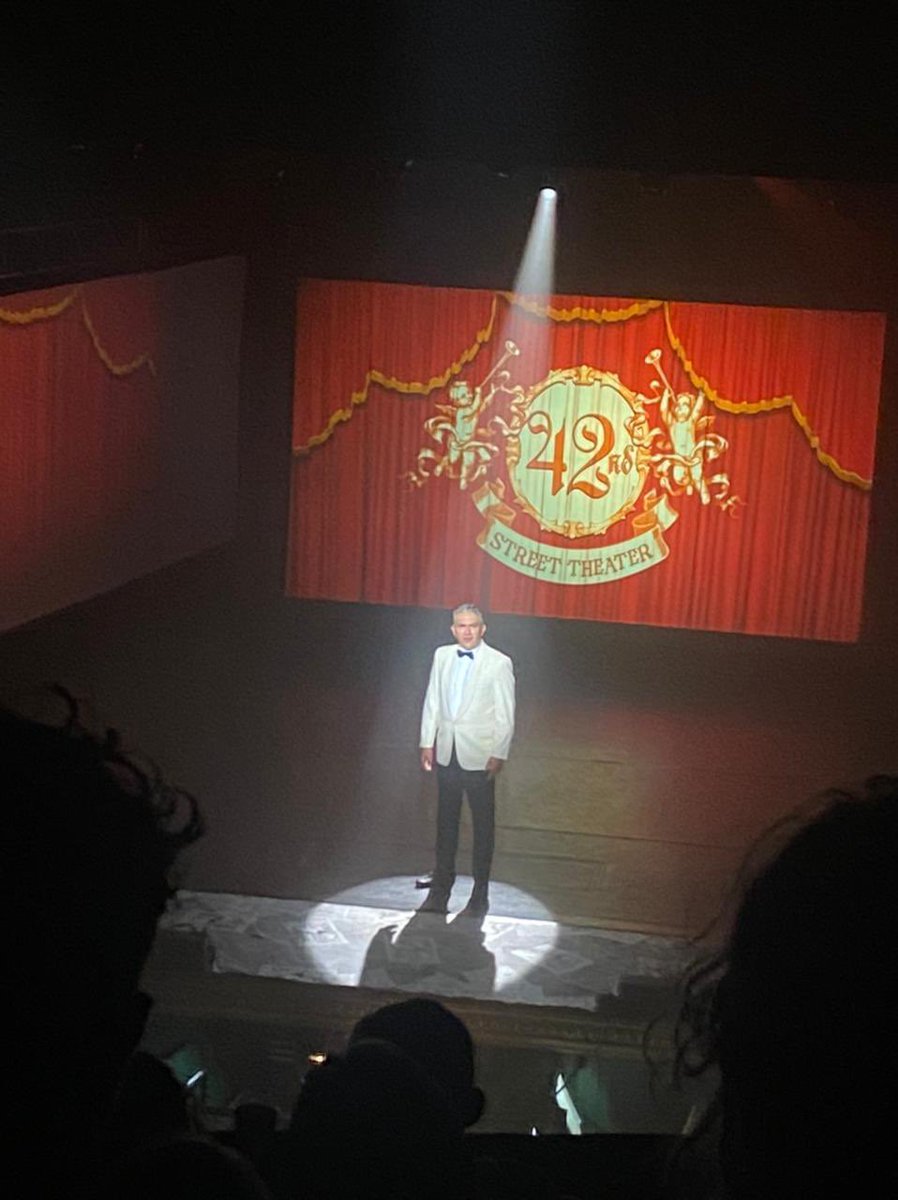 Today is the last two performances of <a href="/TaylorianProd/">Taylorian Productions</a> 42nd Street… the hard work and dedication on and off stage has all paid off ❤️
I am especially proud of my dad <a href="/mattmantj/">Matt James 🎩</a> and <a href="/MichaQuayle/">Micha Quayle</a> 
Have the best last day and if your on island today getting booking those tickets 🗽⭐️