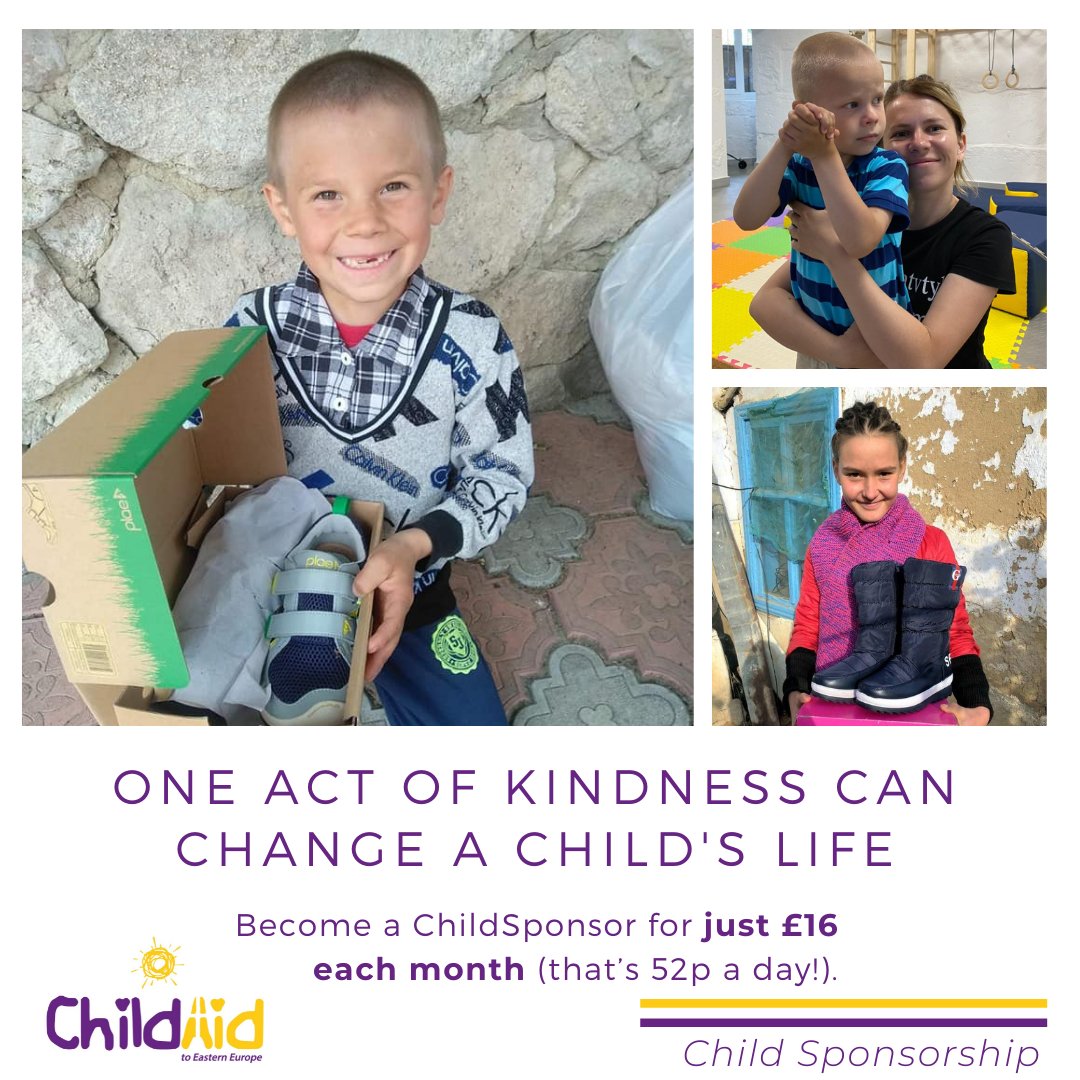 childaidrr's tweet photo. Give hope and create opportunities by sponsoring a child or providing abandoned babies with care in Europe's two poorest nations, Moldova and Ukraine. Find out how to become a child sponsor https://t.co/sBxltEyPsX
#childsponsor #helpachild #givehope https://t.co/pkU91aezMD