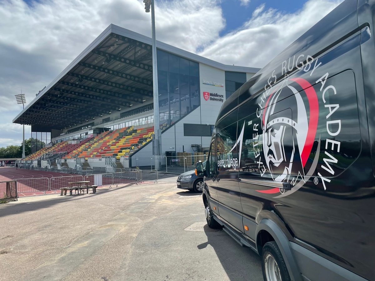 Exeter Chiefs Academy (@exechiefsacad) on Twitter photo ๐๐ป Thanks to <a href="/ExeterCollege/">Exeter College</a> <a href="/execollsport/">Exeter College Sport</a> for their continued support. Helping us on game day travel up & down the country transporting the staff & equipment.
๐Yesterdayโs journey saw us travel to the StoneX Stadium where we played Saracens U18โs.
๐๐๐ ๐๐ป Thanks to <a href="/ExeterCollege/">Exeter College</a> <a href="/execollsport/">Exeter College Sport</a> for their continued support. Helping us on game day travel up & down the country transporting the staff & equipment.
๐Yesterdayโs journey saw us travel to the StoneX Stadium where we played Saracens U18โs.
๐๐๐