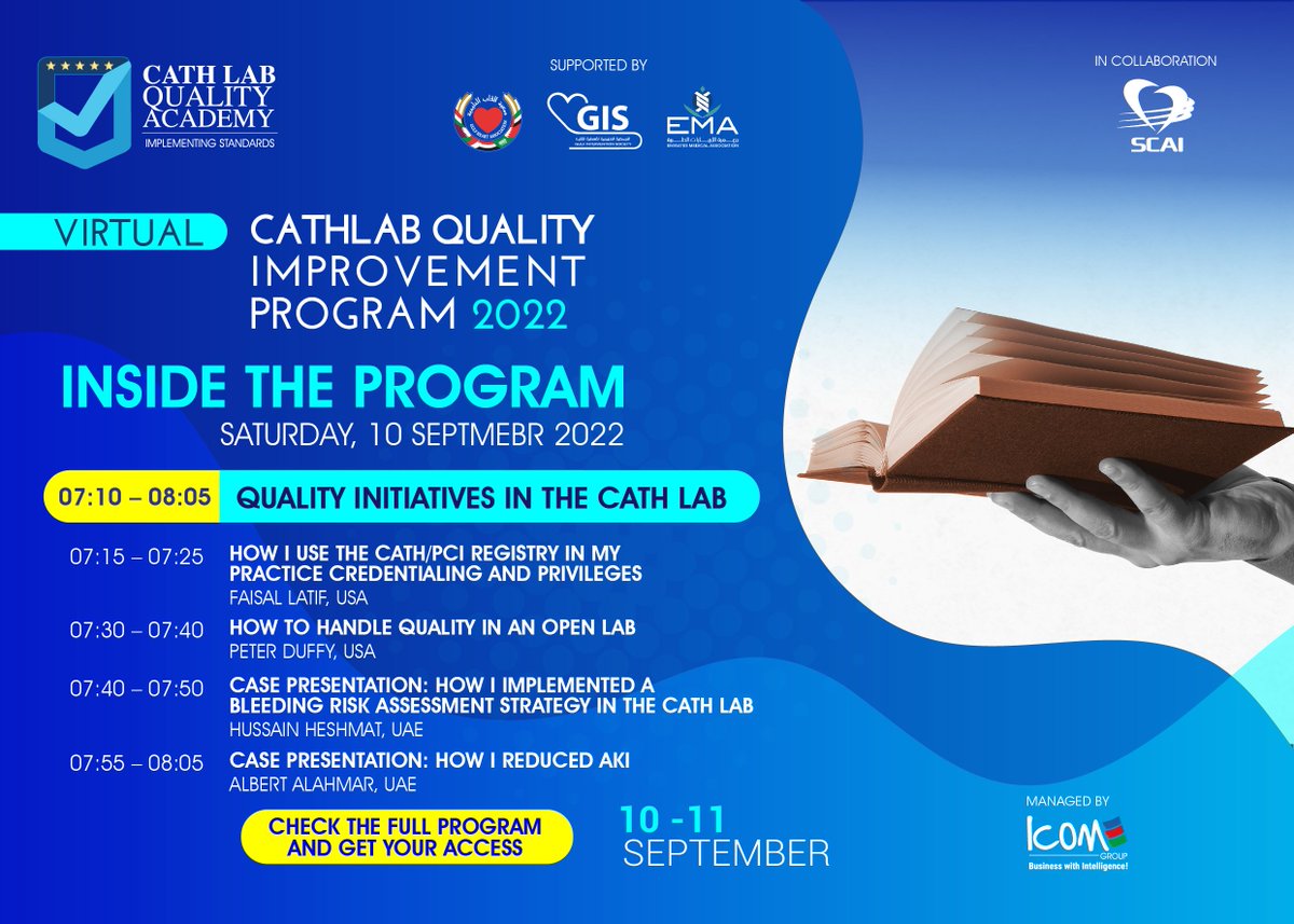 GisGulf's tweet photo. Session you won't want to miss!
Register Now: https://t.co/Ardvp1F6be
#GIS #cathlab #cathlabteam #cathlabtech #cathlabnurse #technician #nurses #physician #cathlabstaff #cathLabs https://t.co/phWRXT5MPY