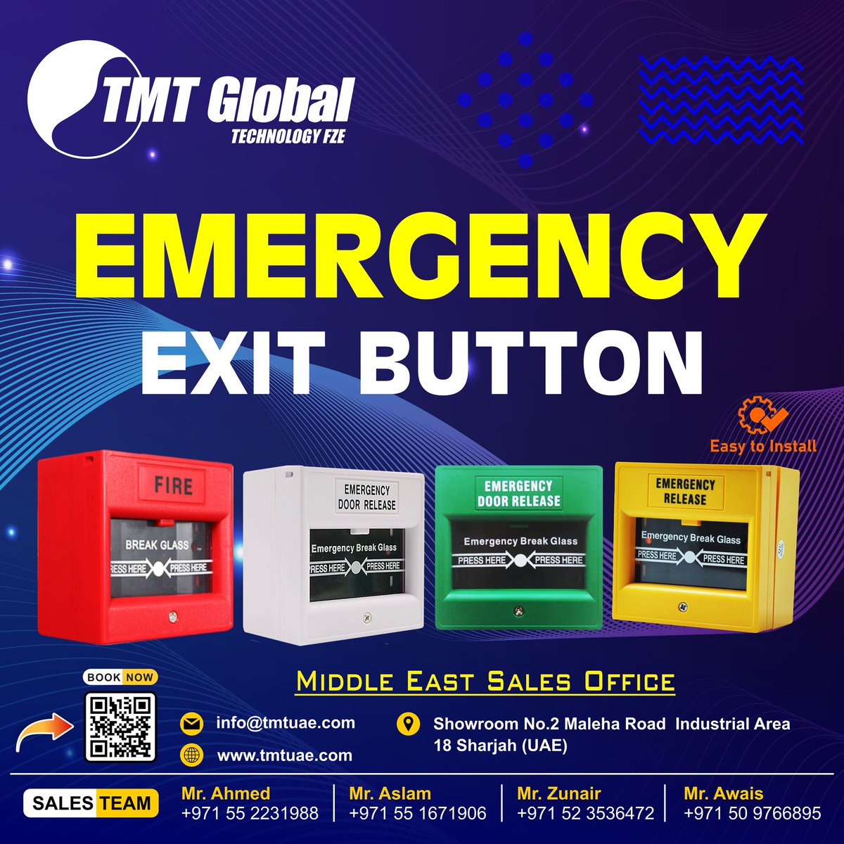 TMTGlobalTech's tweet image. Get our premium quality 👉 Emergency Exit Button
Book Now: 📞 +97143336933

#EmergencyExitButton  #EmergencyButton  #ExitButton
#fiberCable #CableAndWire #opticalcable #OpticalFiberCable #CABLE #lanwire #câbles #cat6 #LanCable #electrical