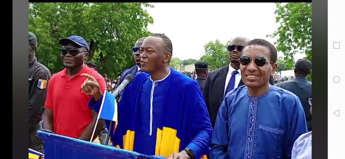 "Le Dialogue du Peuple pour le Gouvernement du Peuple commence aujourd’hui et nous invitons nos frères qui font du monologue en face et du débylogue sans Idriss, paix à son âme, à s’y joindre."
<a href="/Succes_MASRA/">Succès MASRA 🇹🇩</a>  discours du 20 août