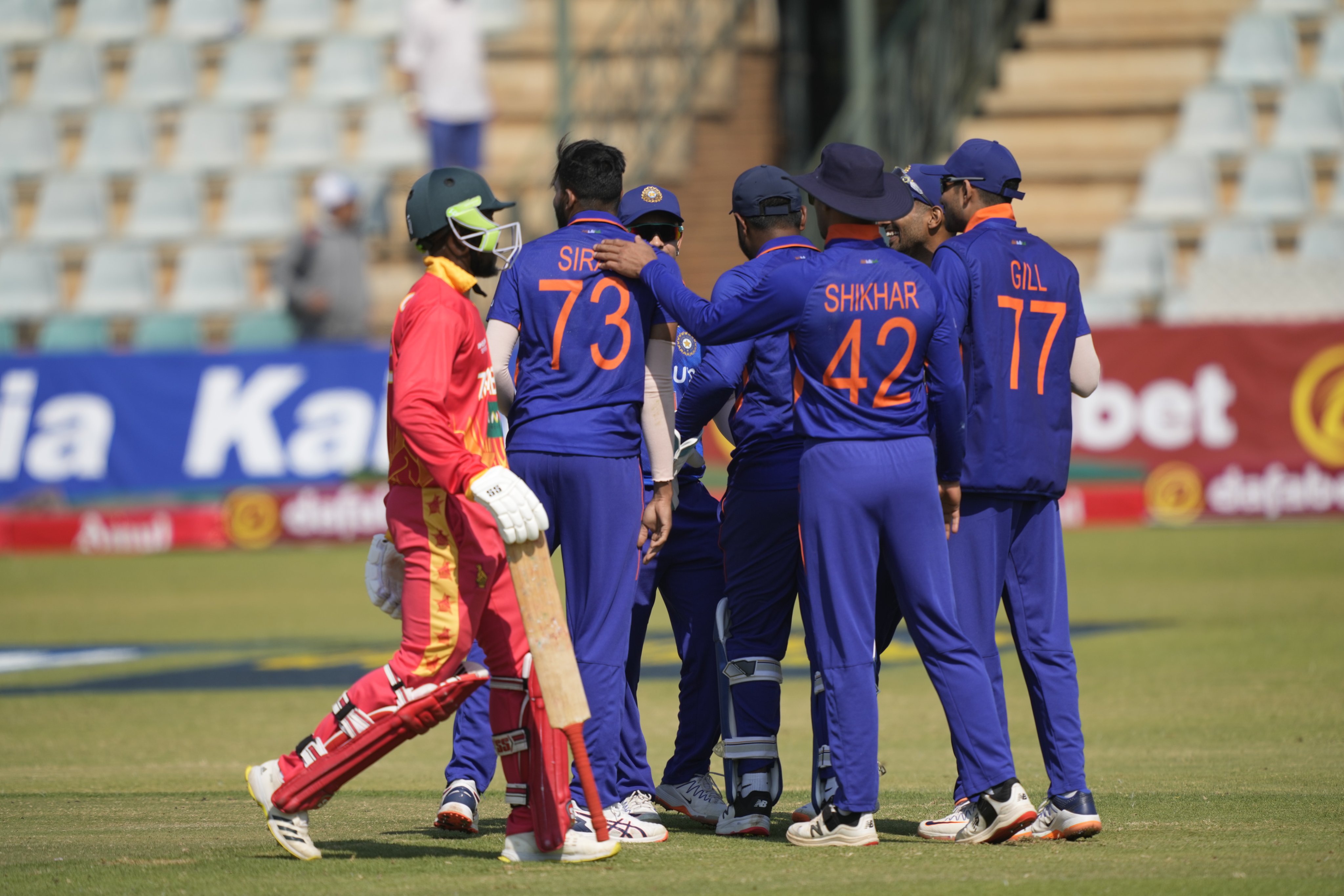 BCCI on X: After 20 overs, Zimbabwe are 69/4 Live 