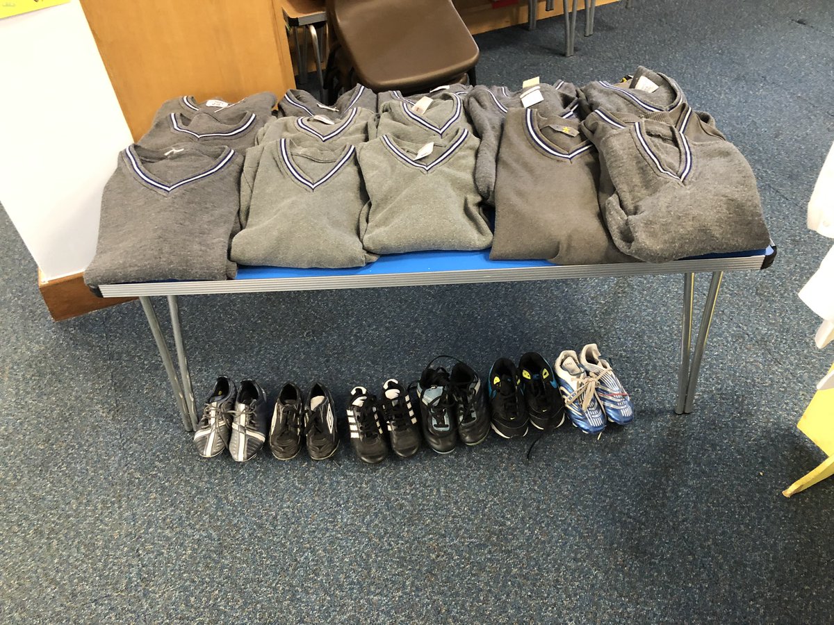 DLSjsyPrimary's tweet photo. All set for the PTA “Nearly New uniform sale” this morning 1000-1200. Many thanks to the #DLSPTA for organising. https://t.co/NDCHEgEZzR
