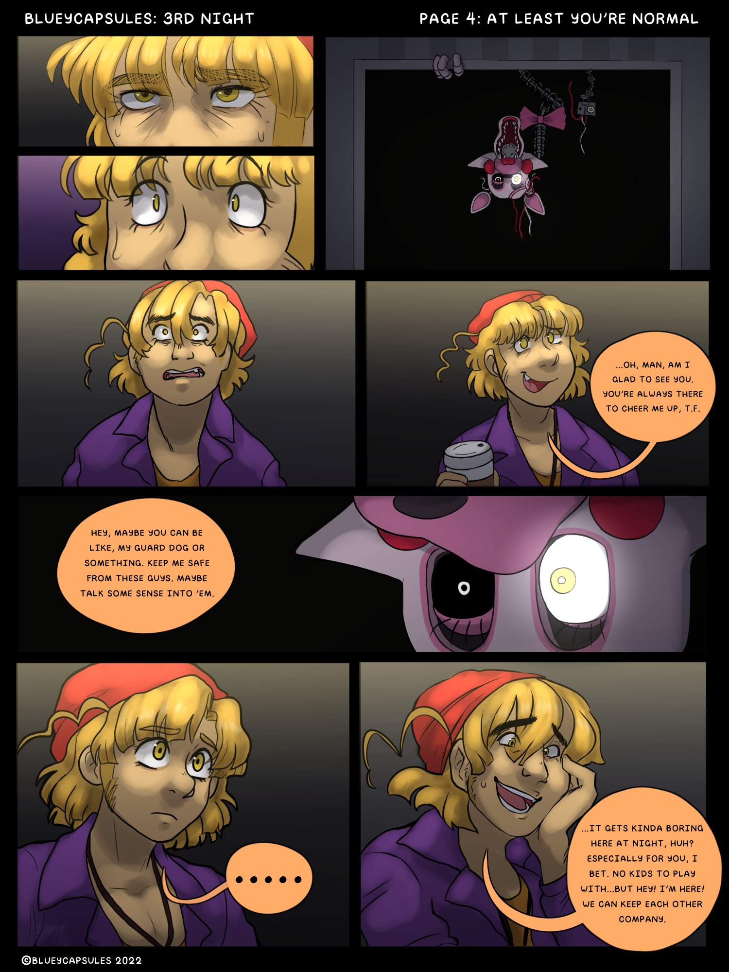 Bluey Capsules on Twitter "Oh, we've been waiting for you! FNAF https