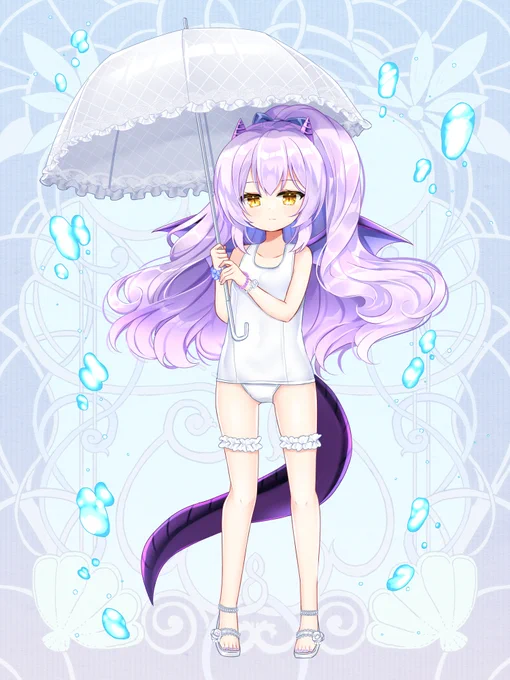 水着コンテスト用に描かせていただいた絵です!今年も参加出来て嬉しかったです!リクエストくださった方々ありがとうございました『第六猟兵』『チェインパラドクス』(c)しきと/トミーウォーカー 