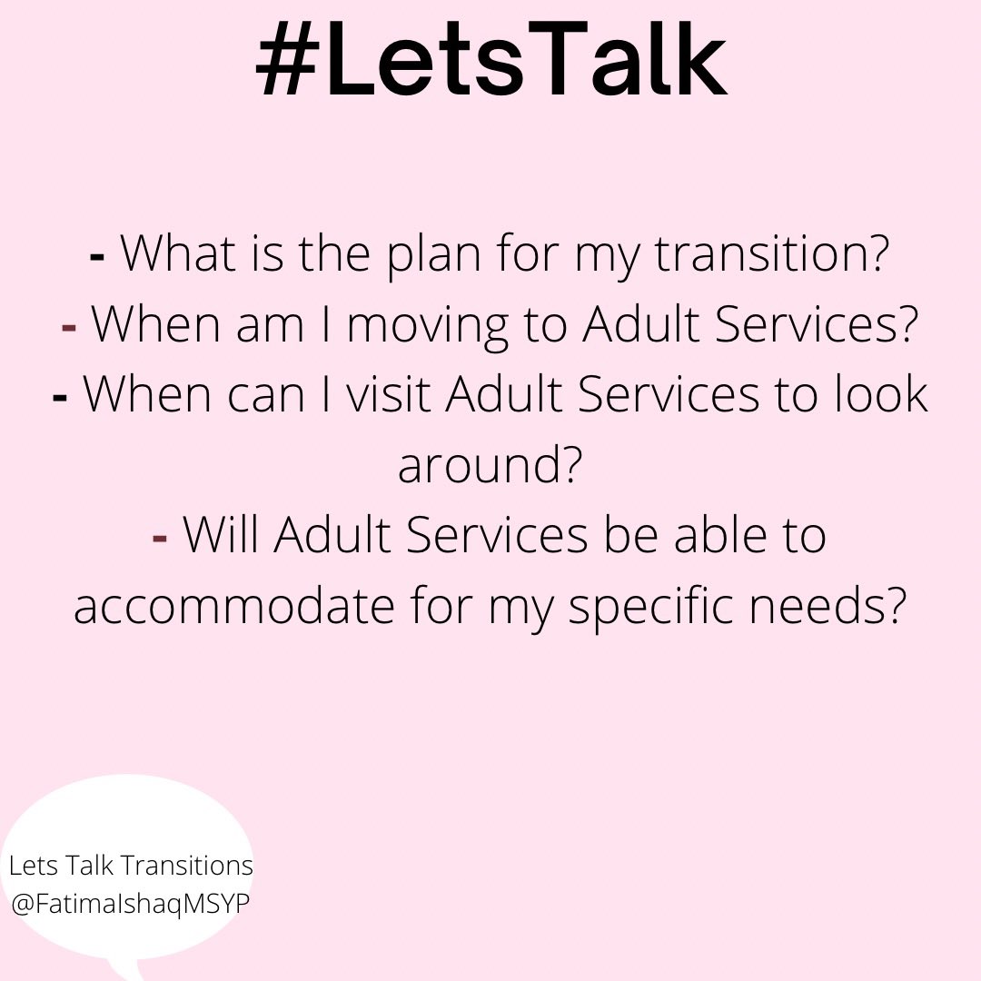 fatimaishaqxx's tweet photo. #LetsTalkTransitions
Here are some top questions to ask your Mental Health Team when beginning the process of transitioning🌸
This can be a scary time for young people, and these questions can reassure a young person that they will be okay💖 (1/2) https://t.co/8HGBNFpgR1