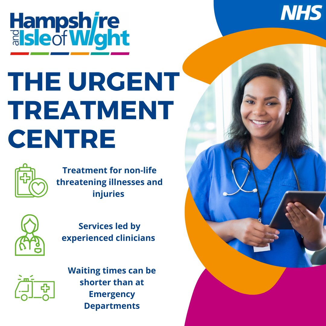 HIOW_ICS's tweet photo. Emergency Departments are there for people facing life-threatening crises ⚠️
Urgent Treatment Centres are a great alternative for minor injuries, such as sprains, where you could be seen more quickly.
Get the right service you: https://t.co/icYZDBFQgo
#UseTheRightService https://t.co/4cym8GdpVn