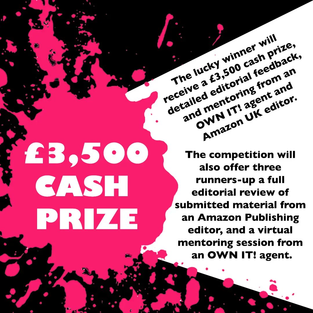 OWNITLDN's tweet image. Want a chance to win a £3,500 cash prize?? Check out the #NewVoicesAward2022, in partnership with @AmazonPub.

Visit OWNIT.LONDON/NEWVOICESAWARD for more info on eligibility and details on how to apply.

We want to hear your stories, #BecauseStoriesAreLife

SUBMISSIONS CLOSE 2ND SEP