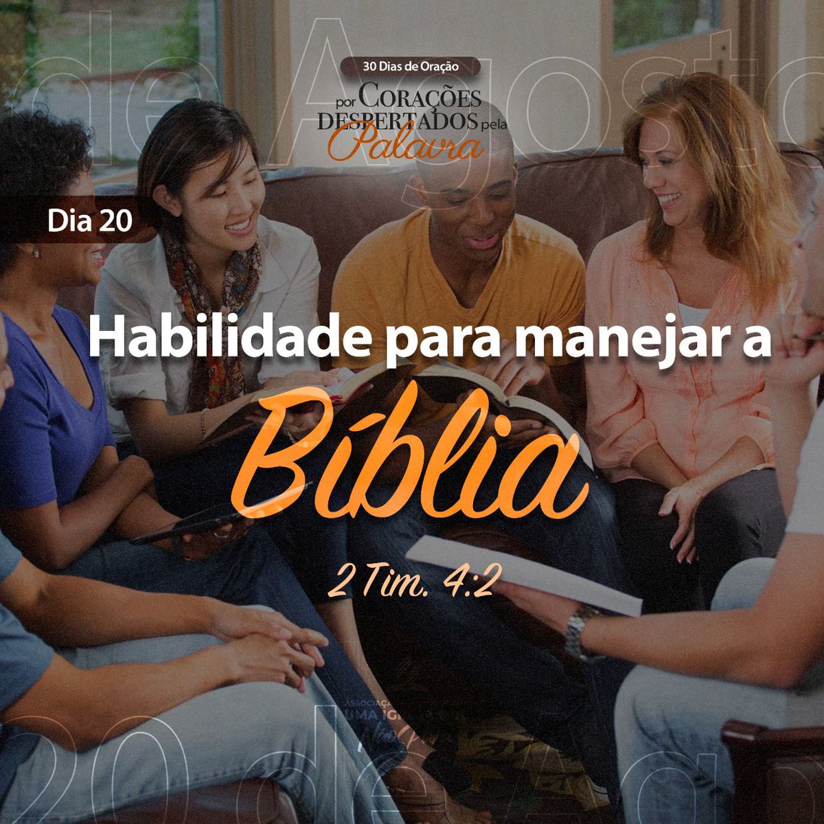 PrPauloKi's tweet photo. Chegamos ao 20° Dia do nosso movimento de oração "Corações Despertados Pela Palavra" o motivo de Hoje "Habilidade Para Manejar a Bíblia". #APeUmaIgrejaQueNãoPara https://t.co/cBWtOy36uu