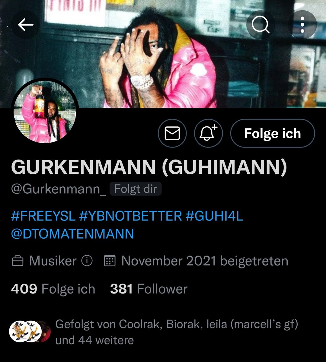 h2nnessy's tweet photo. @Gurkenmann_ @TinoSzn you were in a group with me and follow me https://t.co/cWO3AceuVj