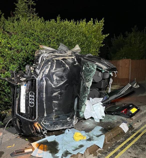 Daily Echo on Twitter "Emergency services rush to crash after car