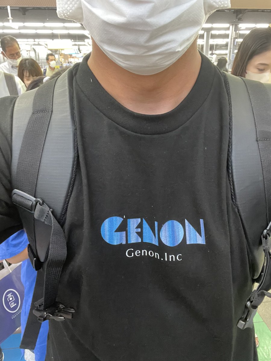 rs_freed0616's tweet photo. 今日はGenonシャツ https://t.co/XaZ7XhiZMQ