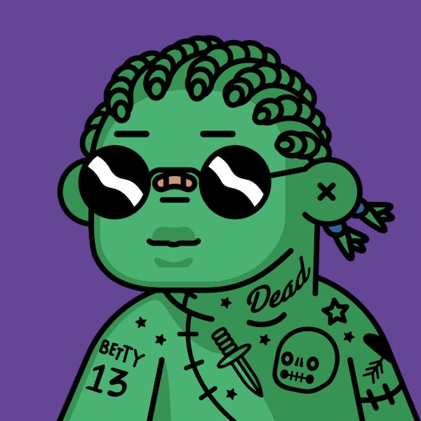 Another day another
#fellazfriday #hordefollowhorde 
Just copped this awesome <a href="/Deadfellaz/">Deadfellaz</a> straight from the 🧹 🧹 floor

Is the horde still active? Where’s is all the horde fam? #horde 

Can we raise the roof and sweep the floor 🧹 

#shetookthekidssmh