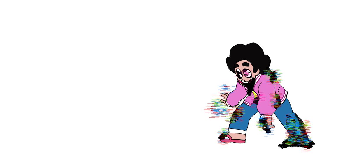 william13014816's tweet photo. @TheJakeneutron I hope you don't mind but I remade the spinel and Steven sprites with my glitch textures https://t.co/xowmg6DRwW