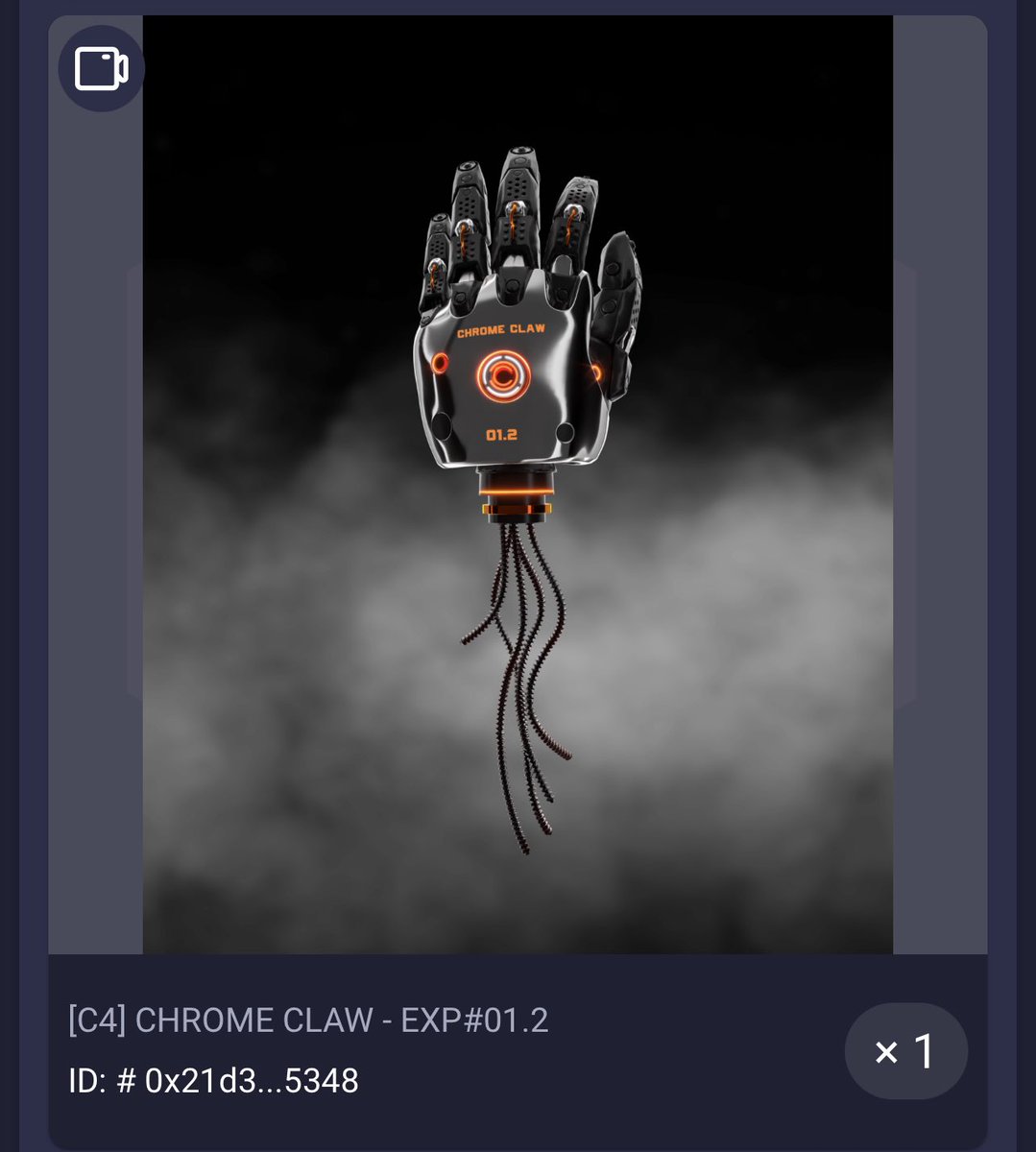 ds0uz's tweet photo. #TheClawwwww #ChromeClaw https://t.co/R6BoRD3RQ4