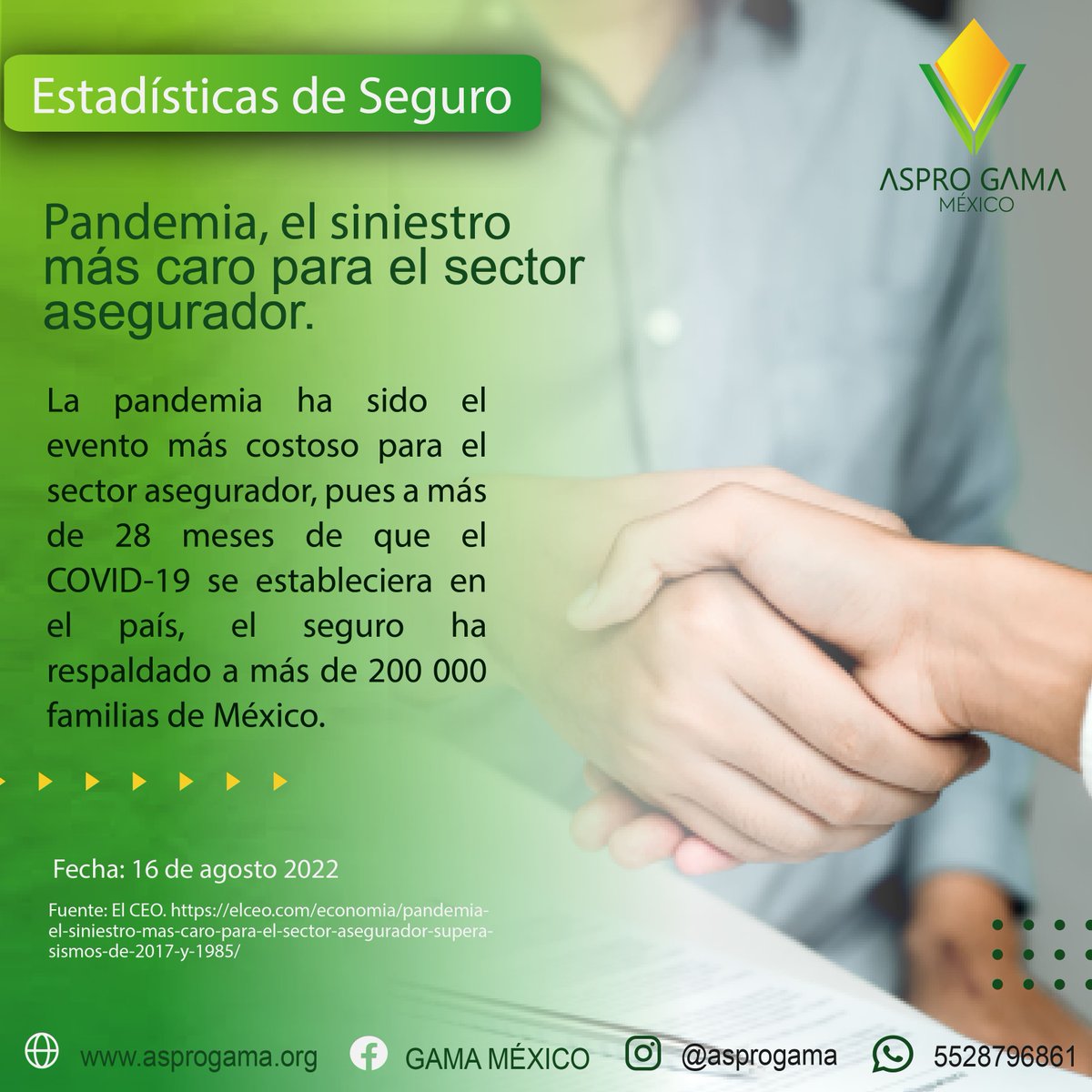 asprogamamx's tweet photo. #BREAKINGNEWS
Conoce de primera mano los sucesos y las estadísticas más relevantes del #SectorAsegurador mexicano con #ASPROGAMA
Déjanos leer tus opiniones en los comentarios. https://t.co/CZXszdxHyi
