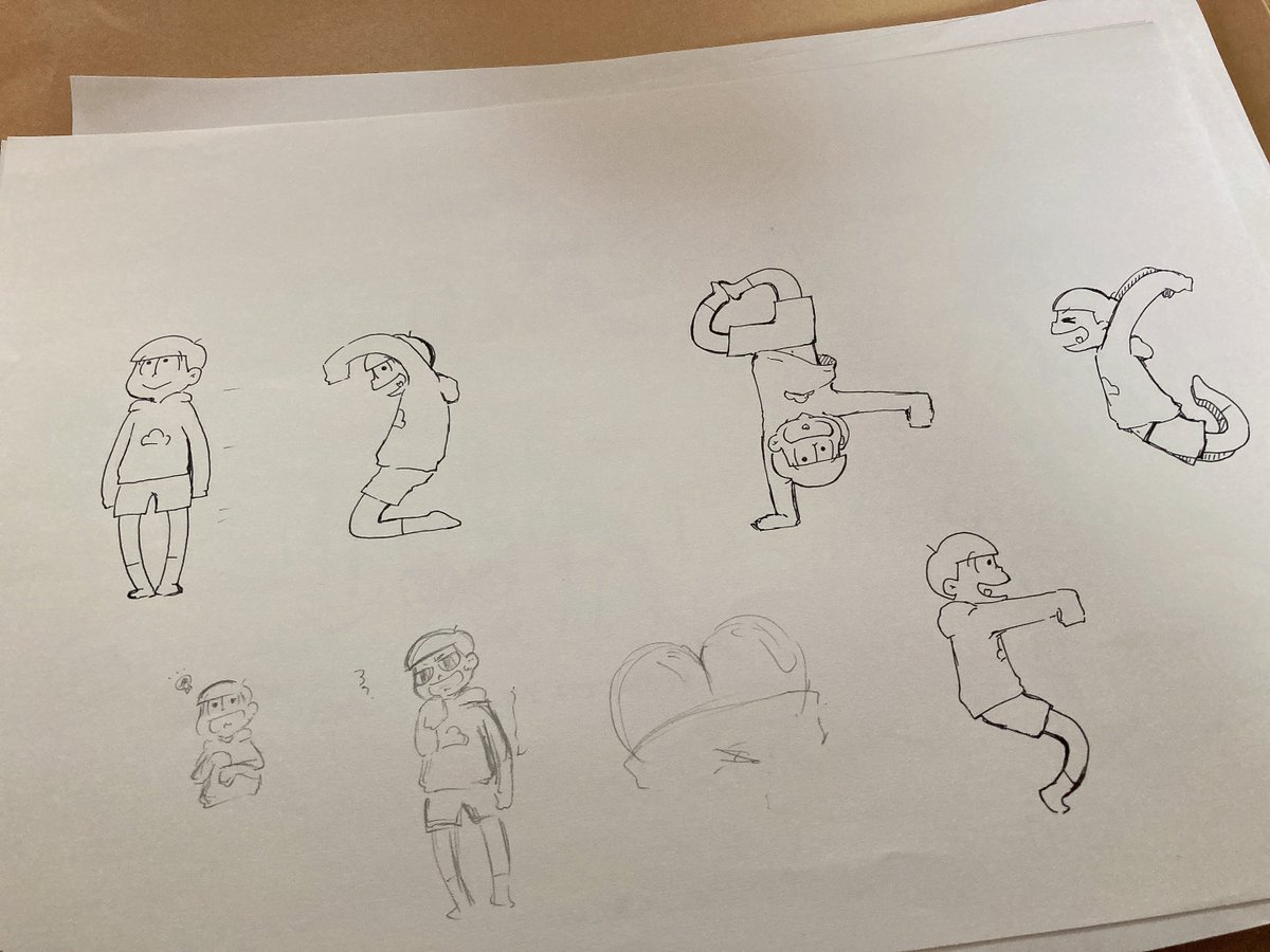 懐かしき物が発掘されましたわよ
スマホ持ってない頃だし下絵はアナログだった…(当時を懐かしむ顔) 