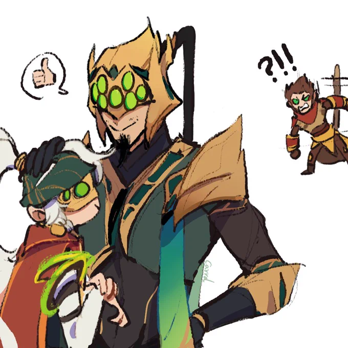 Who is your best monkey?#wukong #masteryi 