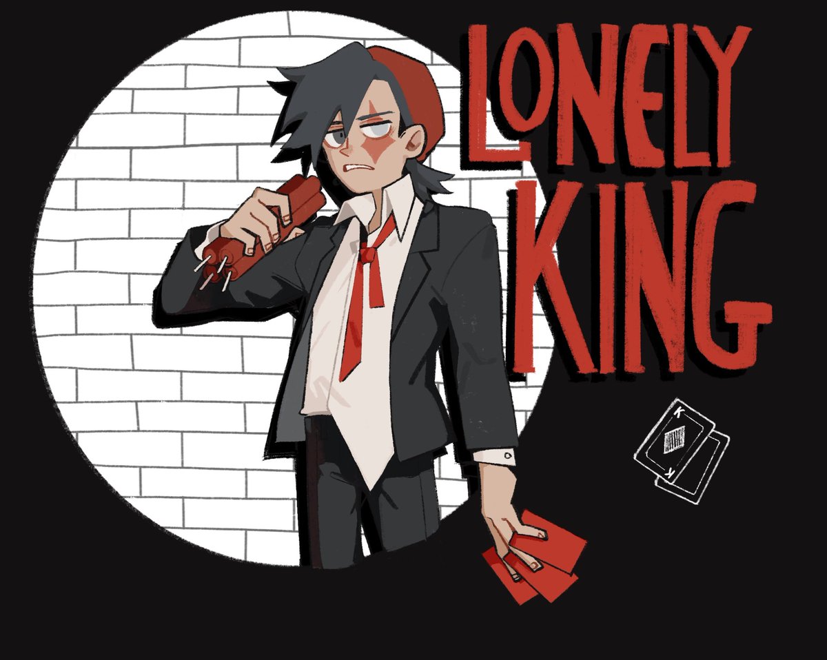 「The role of the King is a lonely one to 」|Bourbonciel💤のイラスト