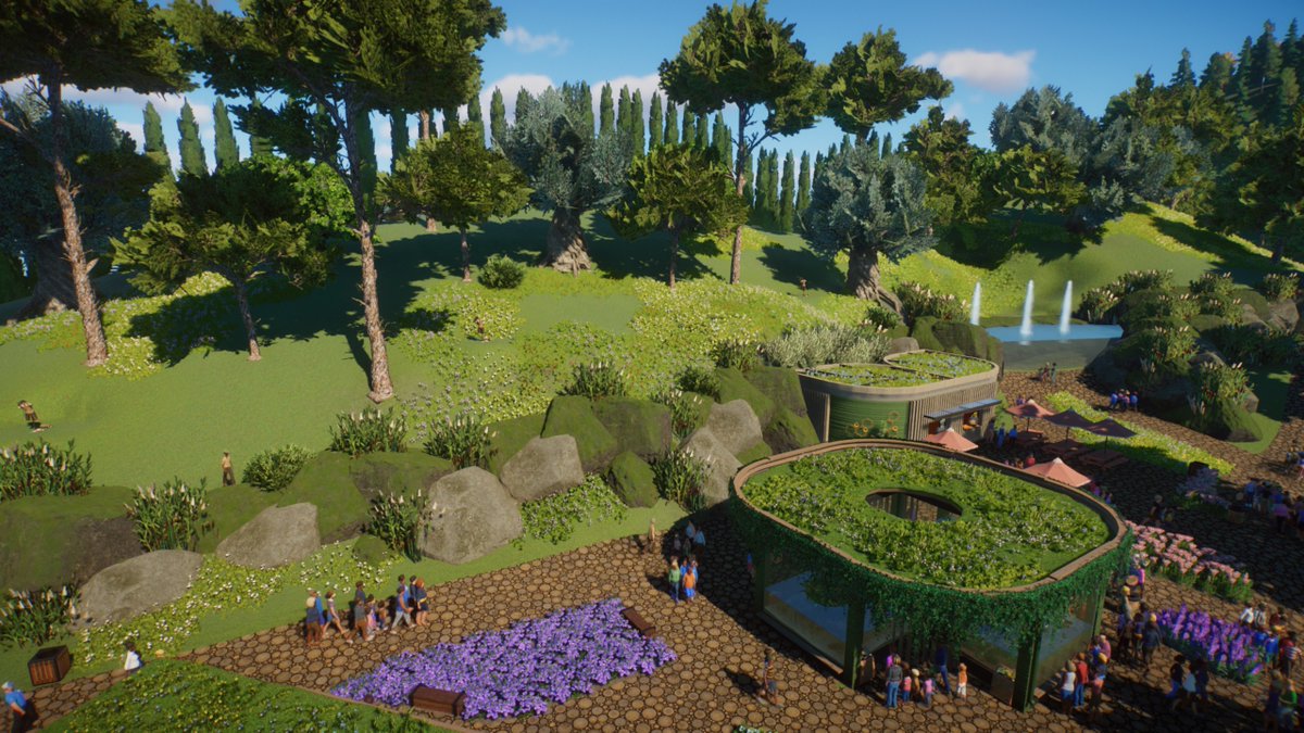 MathleteeYT's tweet photo. The horses and flowers, I am in love! @PlanetZooGame
#planetzoo #screenshotsaturday #conservationpack https://t.co/Q0IIl1yTwp