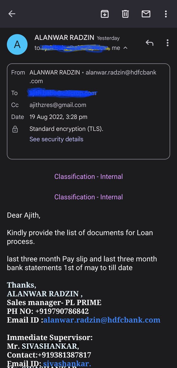 ajithzres's tweet photo. @HDFCBank_Cares Again started to get mails and calls from hdfc not sure from which data base you people removed my name for not getting marketing calls. @HDFC_Bank
+918148318859
+91 75501 94164 https://t.co/JQNn3ZASuC