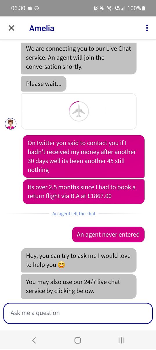 scooter878's tweet photo. @WizzAirUK_W9  , still appalling customer service experience! Suppose atleast didn't have to hit refresh 100's of times for nothing to happen https://t.co/3Pdh9cCs2y