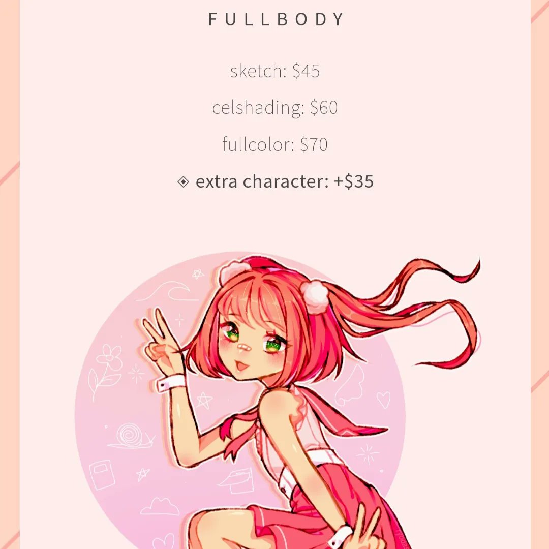 infernalya's tweet photo. 💕🌸 commissions are open 🌸💕

☻️please check link for full information and prices☻️
fav and rt helps me a lot 🧡🦀 tysm!!

#art #commissions #commisionsopen #digitalart #anime #cuteart #commissions #artistsontwitter https://t.co/u0gEDyBsT7