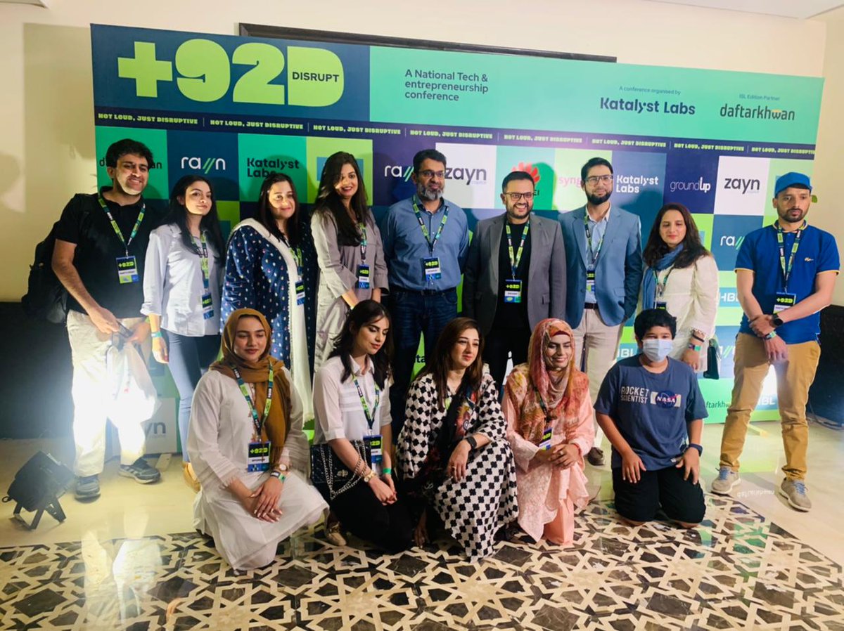 PakistanBeat's tweet photo. Pakistan Beat covering the whole event of the +92 disrupt at Islamabad.+92Disrupt: ISL Edition READY TO GO LIVE 🚀We are all set to welcome you for an action-packed day!!!

#Katalystlabs #jehanera #92disrupt #Startups #Business #TechConfrence #Plus92Disrupt #KatalystLabs https://t.co/GVX6oyTIqk