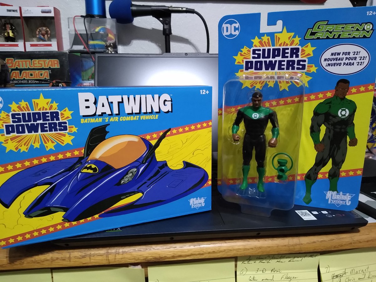 Caught up with the new Super Powers in our area.  Now to wait on the next wave. <a href="/mcfarlanetoys/">McFarlane Toys</a>