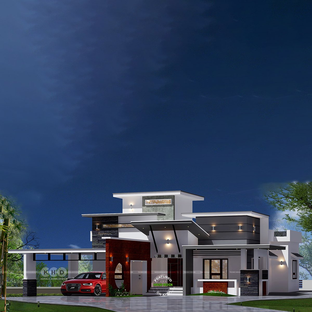 keralahomeplan's tweet image. 1289 square feet (120 square meter) (143 square yards) 

House Square Feet Details
Total area : 1289 sq.ft.
No. of bedrooms : 3 bedrooms
Design style : Modern contemporary

keralahousedesigns.com/2022/08/1289-s…

#singlefloorhouse #architecture #houseplan #3drendering #keralahomedesign