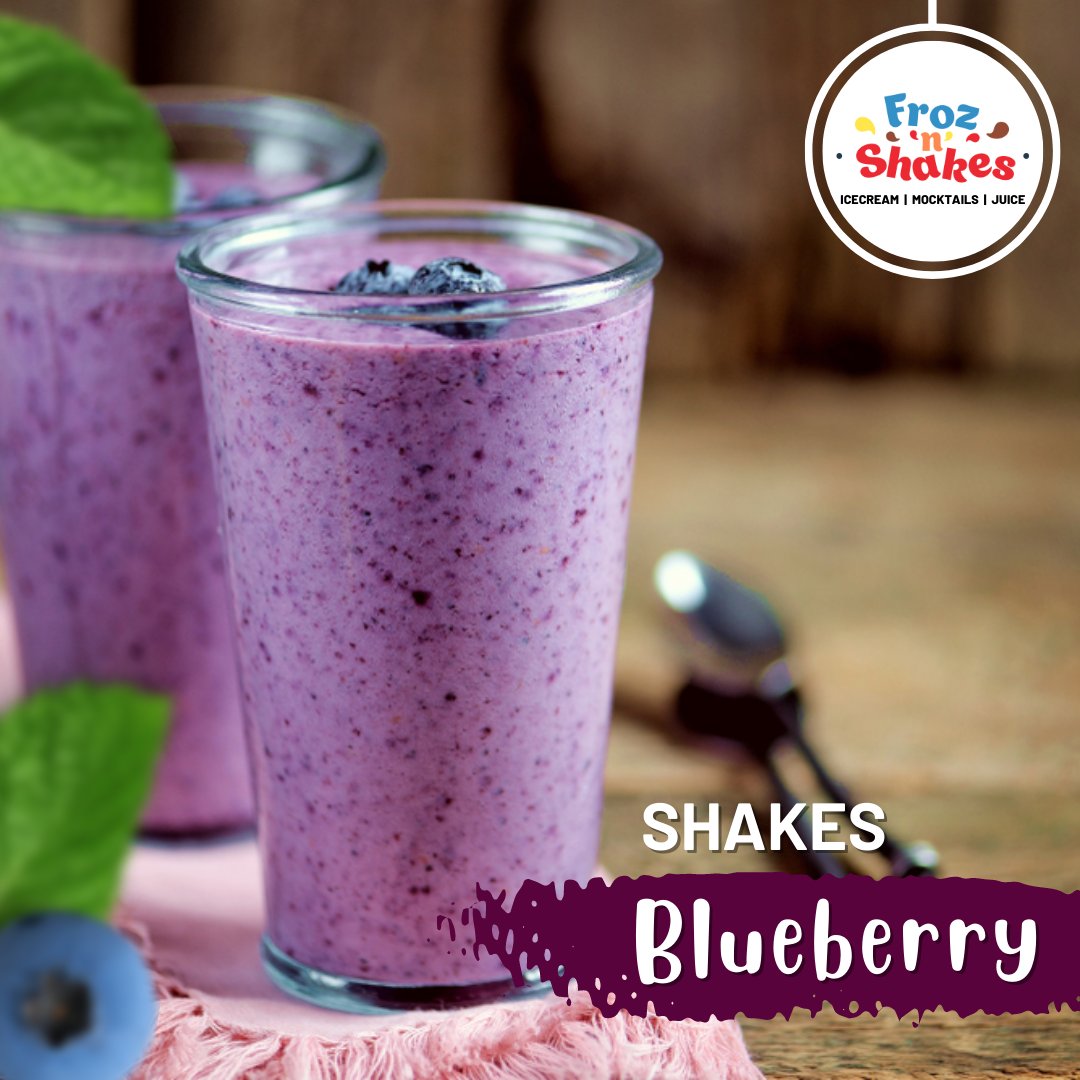 FrozShakes's tweet photo. Blueberry Shake. A Happy Mixture Of Cool, And Refreshing Blueberries And Sweet Cream.

#blueberryshake #blueberry #milkshakes #Hubli #Hubballi #nammhubli #foodblogger #nammahubballi  #mocktails #shakes #mojito #froznshakes #froznshakeshubli #foodsarena #foodsarenahubli #foodies https://t.co/54rDRYnN1l