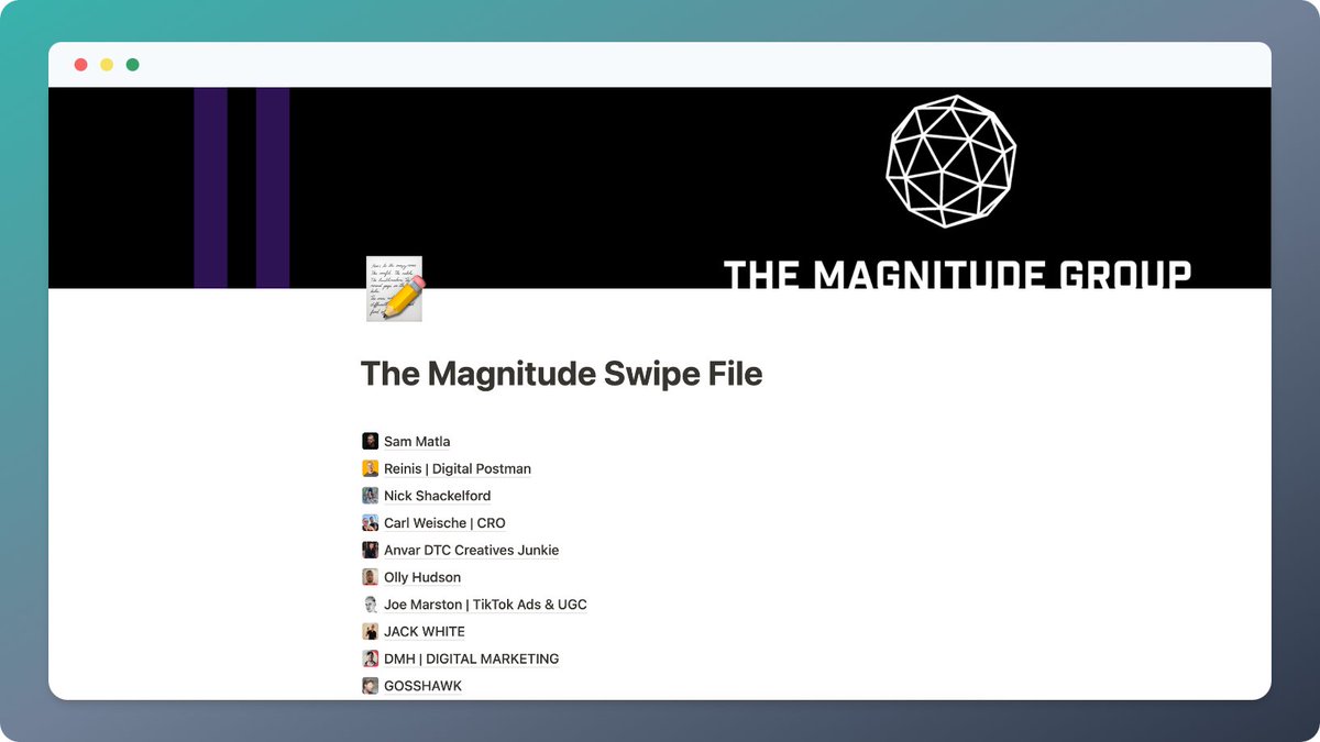 This swipe-file will take you from $0 to $100,000 within 6 months.

Follow everyone in here, study everything they write.

There's 0% chance of failure if you learn and apply what's inside!

Simply RT &amp; comment "Swipe" and I'll send it to ya 🤝

*must be following*