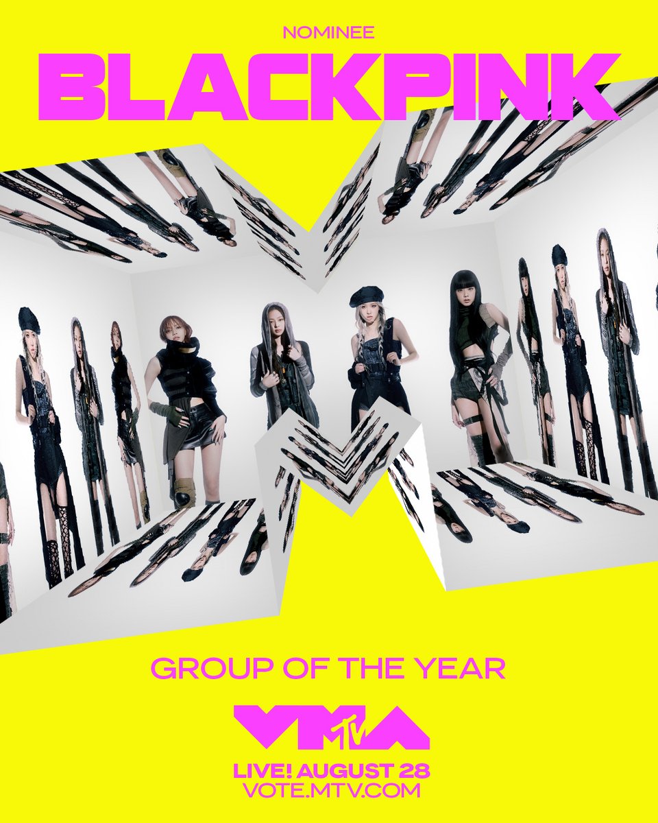 We’re nominated for Group of the Year at the 2022 #VMAs!
Vote now on <a href="/MTV/">MTV</a>’s Instagram story and see who wins August 28 on <a href="/MTV/">MTV</a>!