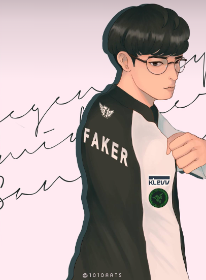 「FB reminded me of my old Faker arts  」|tenten ◠‿◠のイラスト