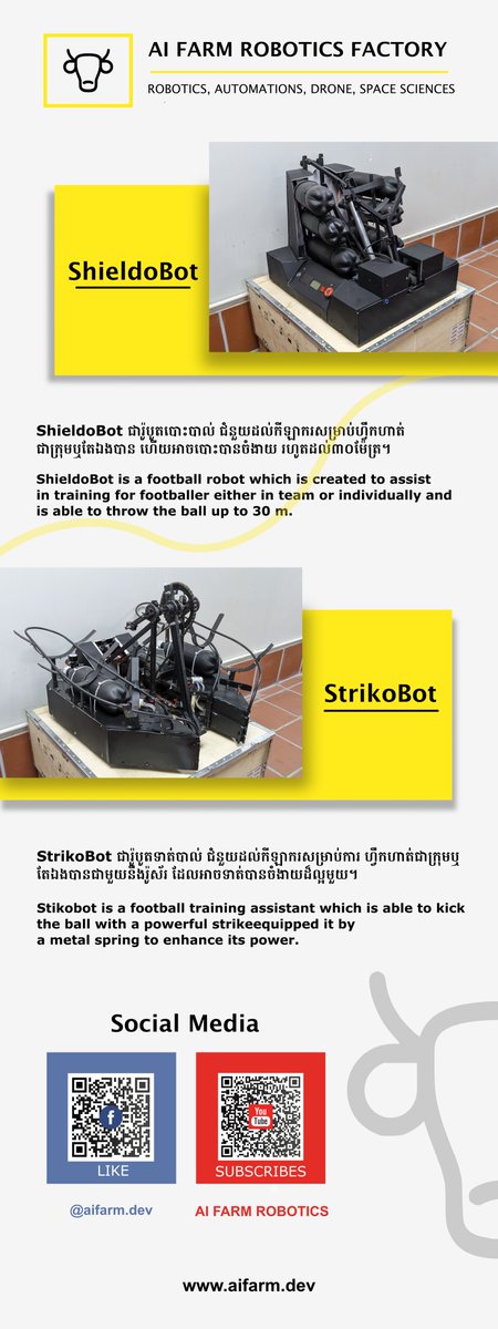 longkimkhorn1's tweet image. You need robotics and automation solution to upgrade your SME's production and manufacturing?
Contact #aifarm #roboticsfactory #automationservice