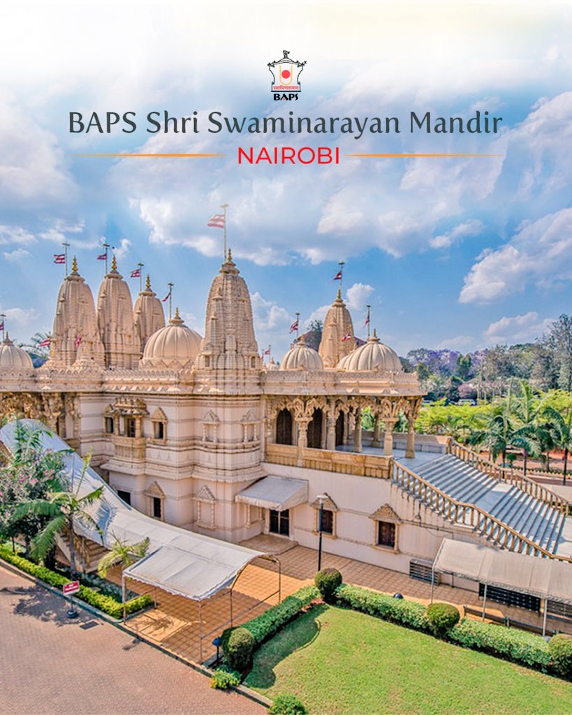 Welcome to the official page of BAPS Swaminarayan Mandir Nairobi. Follow for important updates.

#bapsnairobi #BAPS #psm100 #psm #msm #pramukhswamimaharaj #pramukhswami #mahantswamimaharaj #mahantswami #swaminarayan #mandir #devotion #lifelessons #inspiration #nairobi #kenya