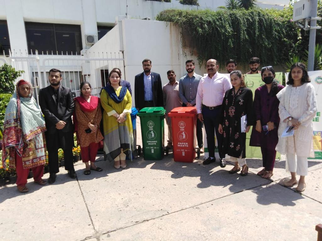 Zero waste initiative by CDA with support of UNDP and Coca Cola started from Parliament House