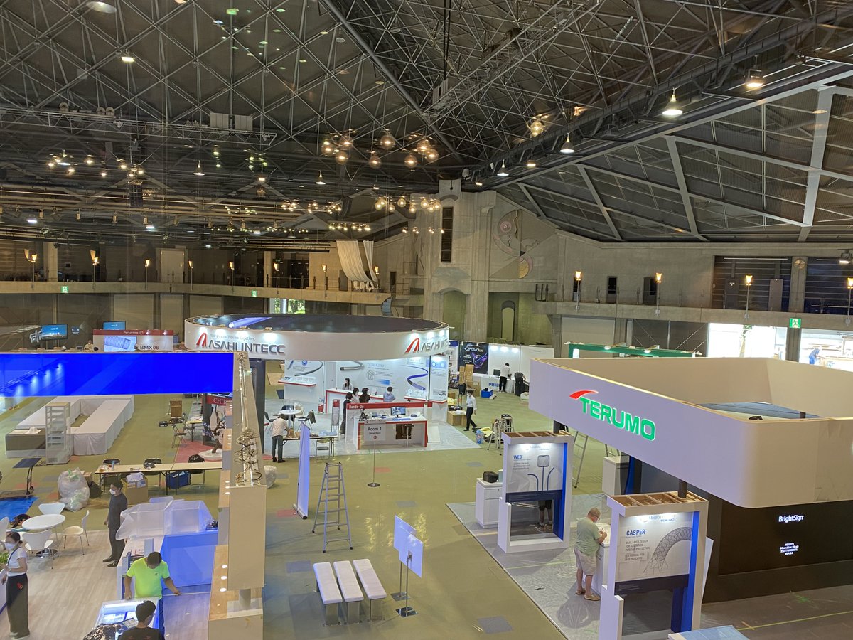 WFITNKYOTO's tweet photo. WFITN2022 KYOTO start tomorrow. Preparation of congress venue is almost done. See you in Kyoto. https://t.co/DCa9bu9P6g