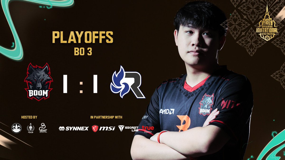 GAMERS GALAXY: Dota 2 Invitational HatYai Thailand (@galaxyracersea) on Twitter photo With a 42k Gold Lead, <a href="/boomesportsid/">BOOM Esports</a> closes out game 2 and ties up the series!
One more game to reach the #GAMERSGALAXY: Dota 2 Invitational Series HatYai Thailand 2022 Grand Finals for either of these teams! With a 42k Gold Lead, <a href="/boomesportsid/">BOOM Esports</a> closes out game 2 and ties up the series!
One more game to reach the #GAMERSGALAXY: Dota 2 Invitational Series HatYai Thailand 2022 Grand Finals for either of these teams!