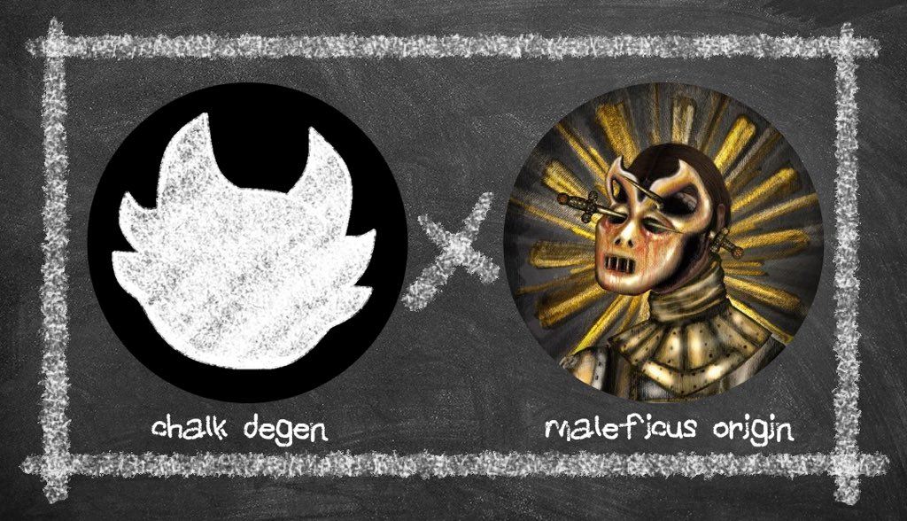 chalkdegen's tweet photo. Happy to announce about our partnership with @maleficusorigin 🤝 https://t.co/mRlNmj37Fc
