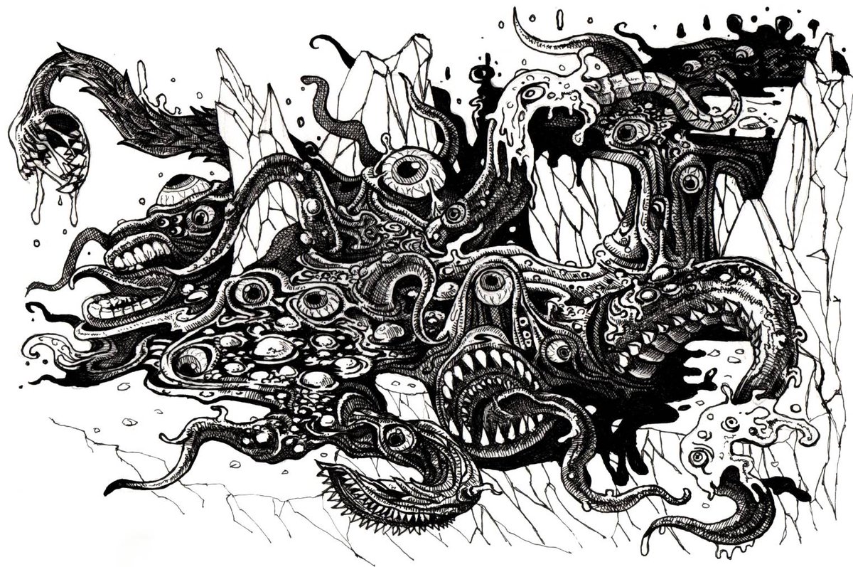 KiratiSatt's tweet photo. Abhoth "The Source of Uncleanliness" 😈🦠🐙
Cesspool of all abomination

Available now on "Lovecraftian Limited" 
Collection that contain my Lovecraft passion 😈🐙 
0.09 $ETH 🪙 @opensea 
https://t.co/yUiIMz5XQU

#lovecraft #abhoth https://t.co/y4w6TO7jwC