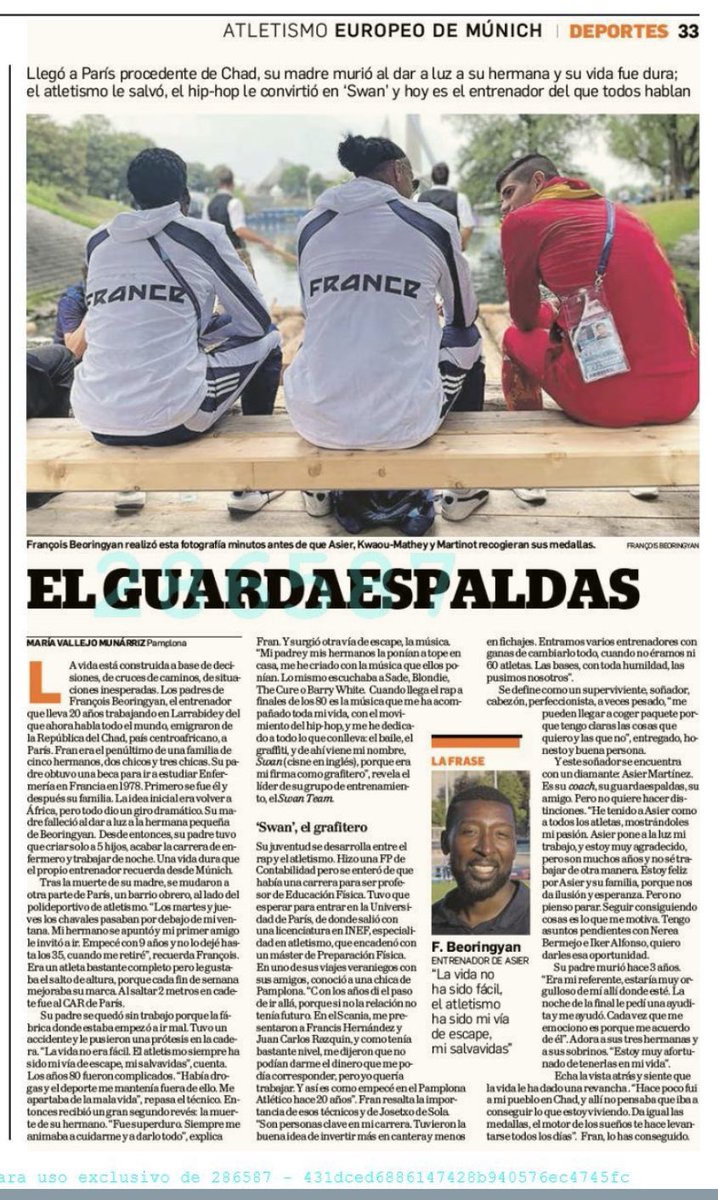 JPPereyraU's tweet photo. Para leer, reflexionar, valorar… y a soñar: Francois Beoringyan. Gracias @DiariodeNavarra https://t.co/mArFwMI8zn
